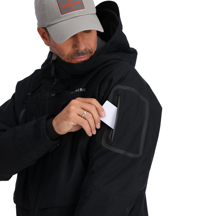 Simms Men's Bulkley Jacket Black Image 06
