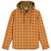 Simms Men's Coldweather Hooded Shacket Wakemup Plaid: Stonefly Image 01