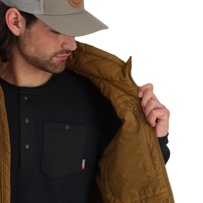 Simms Men's Fall Run Insulated Vest Bronzeback Image 05