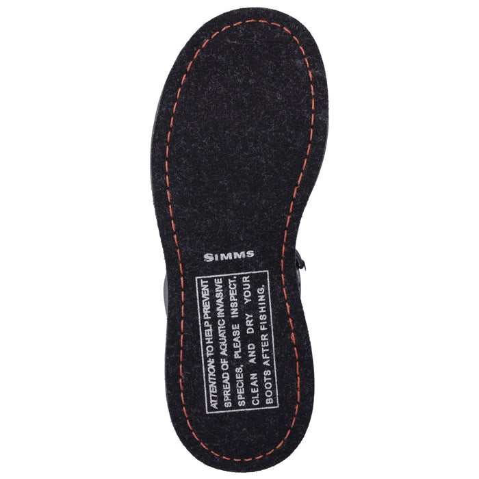 Simms Men's Freestone Boot - Felt Gunmetal Image 05