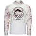 Simms Men's Grateful Dead SolarTech Hoody Steal Your Face - Cloud Image 01