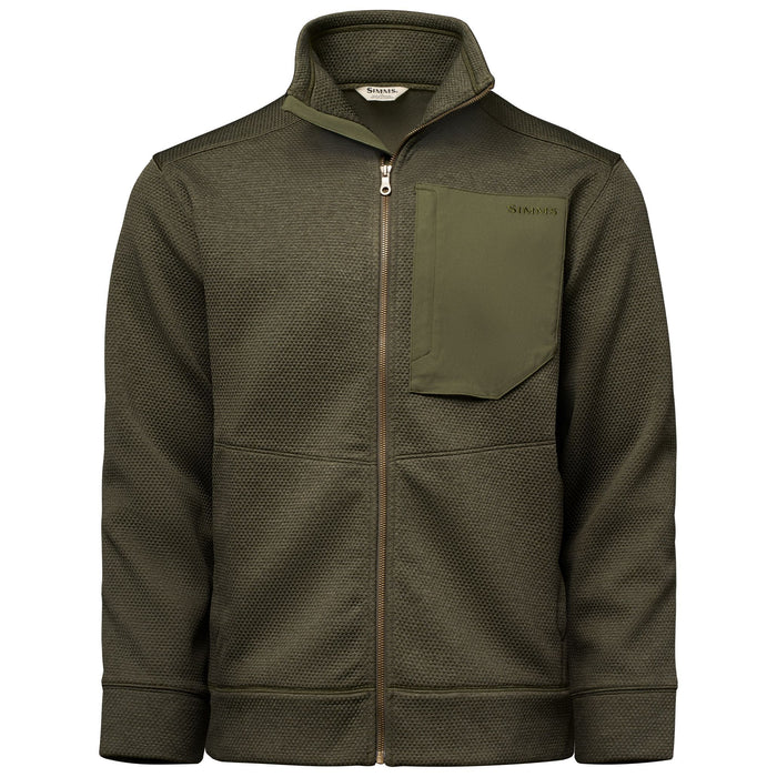 Simms Men's Harbor Fleece Loden Heather Image 01