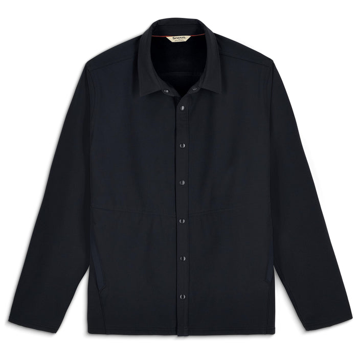 Simms Men's Harbor Shacket Black Image 01
