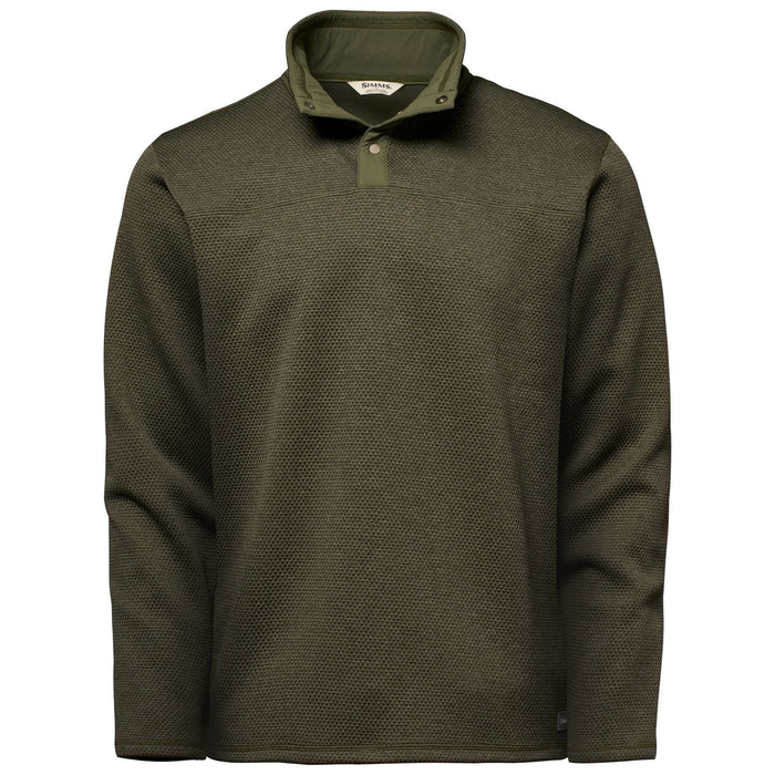 Simms Men's Harbor Sweater Loden Heather Image 01