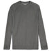 Simms Men's Strata 160 LS Crew Dark Grey Heather Image 01