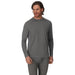 Simms Men's Strata 160 LS Crew Dark Grey Heather Image 02