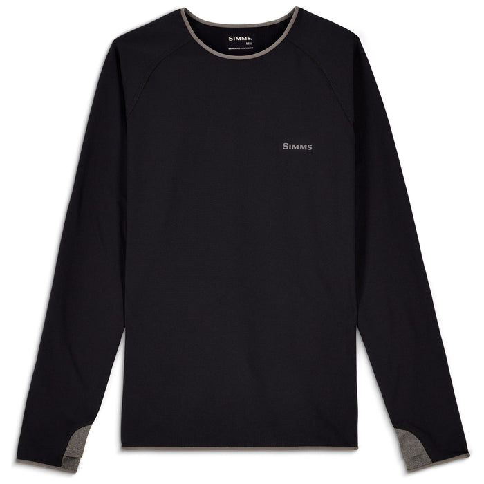 Simms Men's Strata 200 LS Crew Black Image 01
