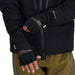 Simms WINDSTOPPER Half-Finger Glove Black Image 03