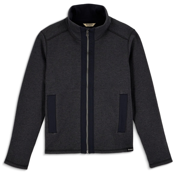 Simms Women's Harbor Fleece Black Heather Image 01