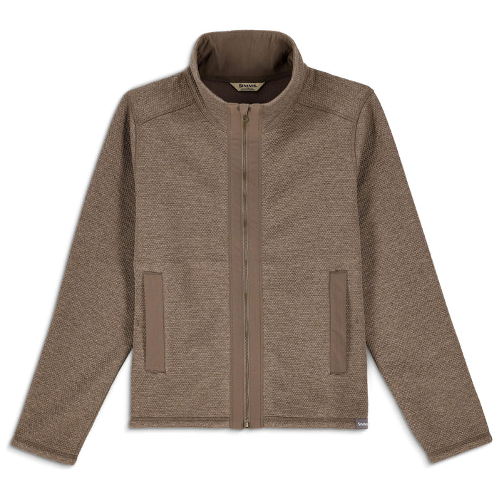 Simms Women's Harbor Fleece Sturgeon Heather Image 01