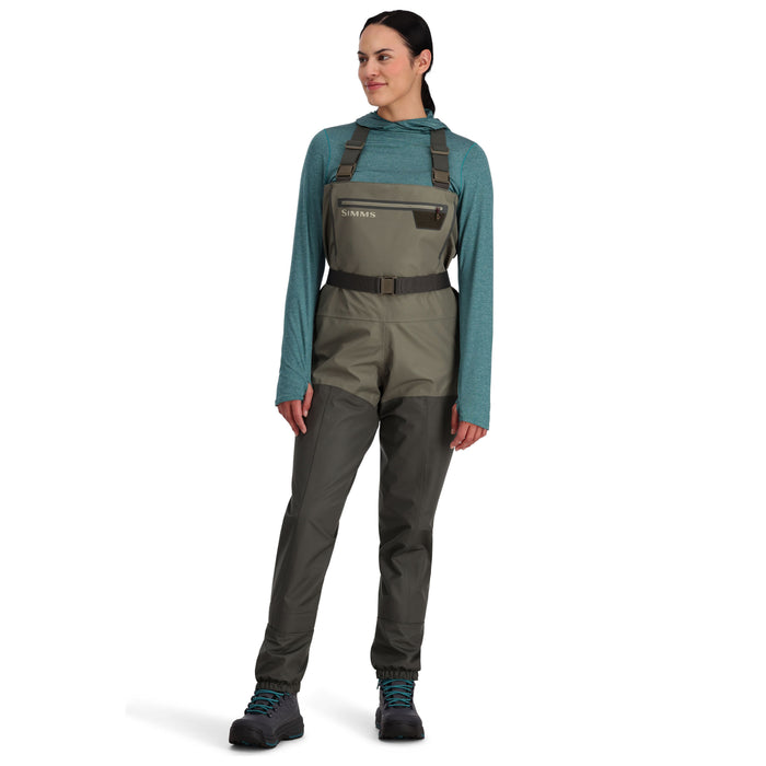 Simms Women's Tributary Stockingfoot Basalt Image 02