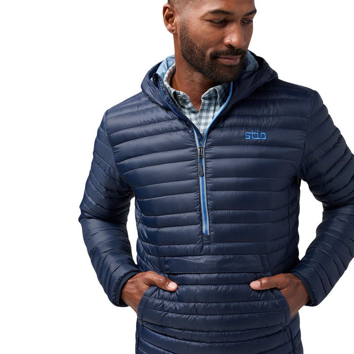 Stio Men's Pinion Down Pullover Mountain Shadow Image 05