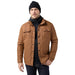 Stio Men's Skycrest Insulated Snap Shirt Chipmunk Image 03