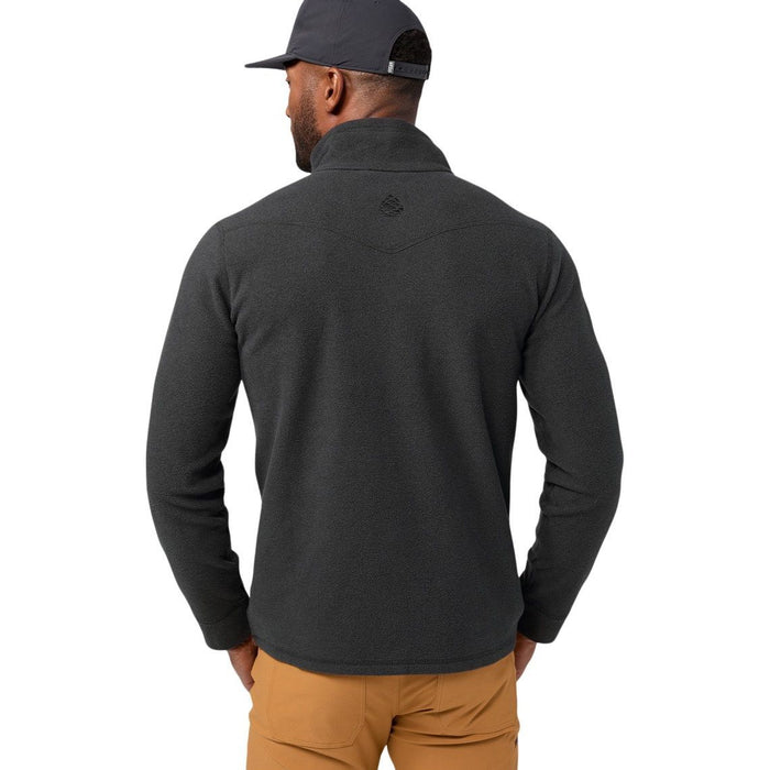 Stio Men's Turpin Fleece Half Zip Abyss Image 04