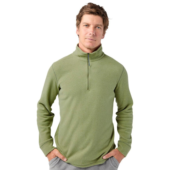 Stio Men's Turpin Fleece Half Zip Terrain Heather Image 03