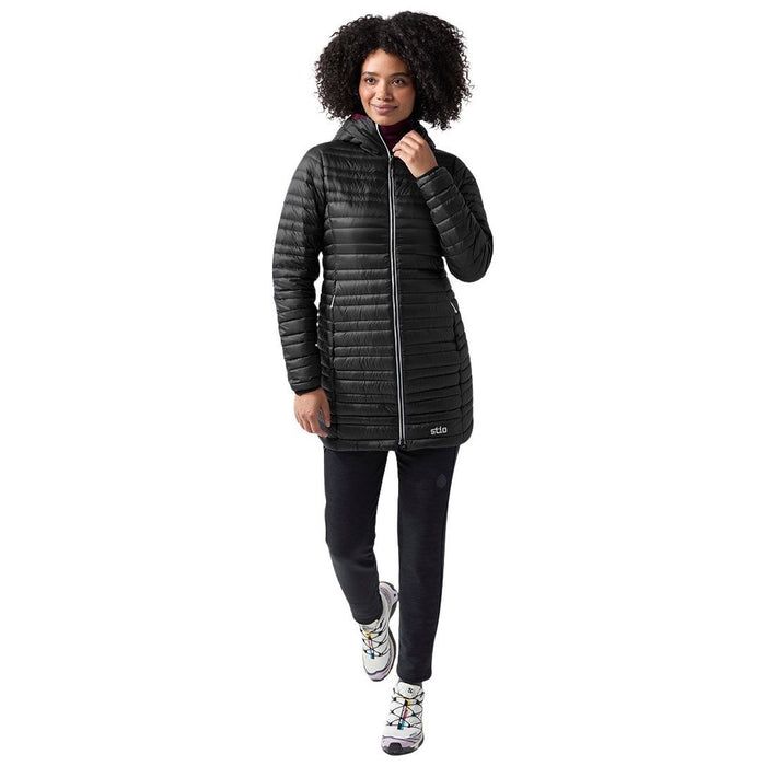 Stio Women's Pinion Down Parka Abyss Image 02