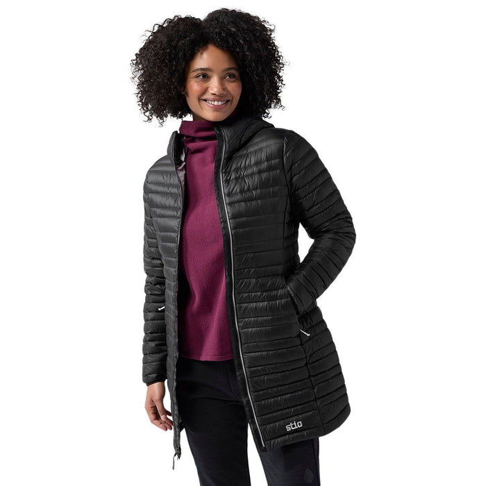 Stio Women's Pinion Down Parka Abyss Image 03