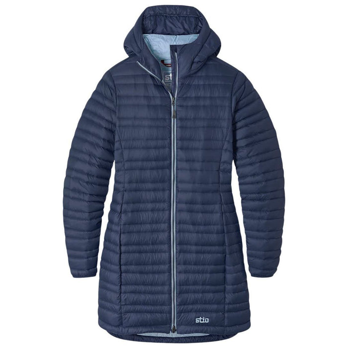 Stio Women's Pinion Down Parka Mountain Shadow Image 01