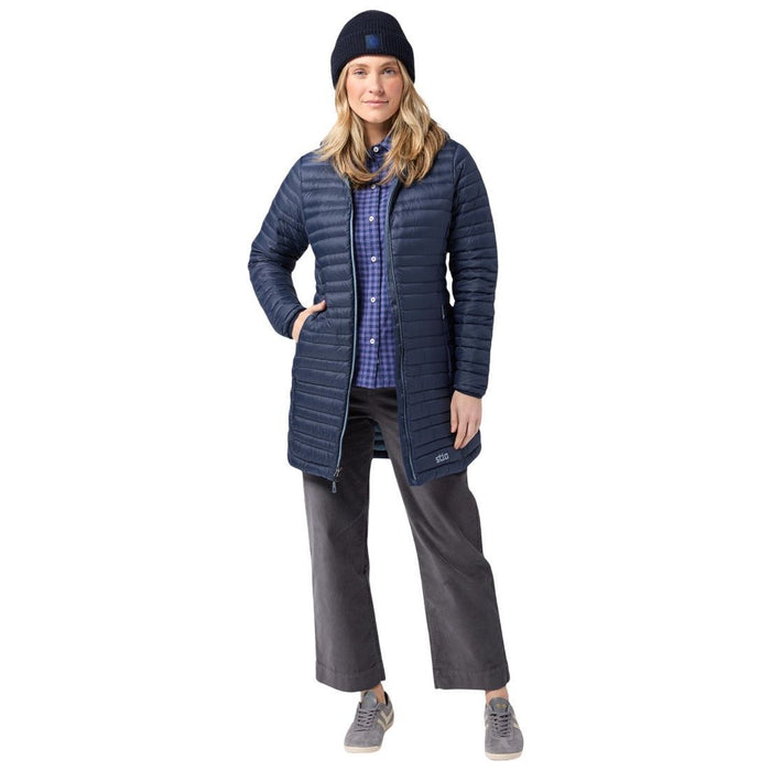 Stio Women's Pinion Down Parka Mountain Shadow Image 02