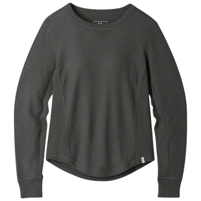 Stio Women's Wister Waffle LS Raven Image 01
