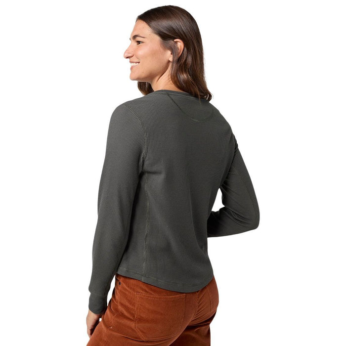 Stio Women's Wister Waffle LS Raven Image 04