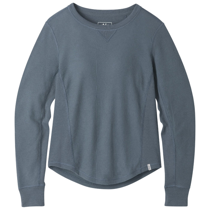 Stio Women's Wister Waffle LS Stormy Weather Image 01