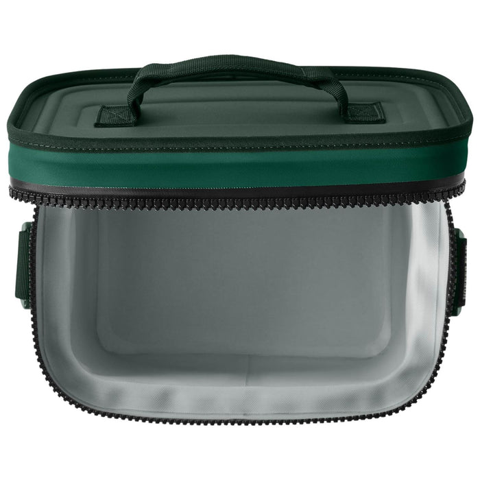 YETI Hopper Flip 8 Soft Cooler Black Forest Green Image 07