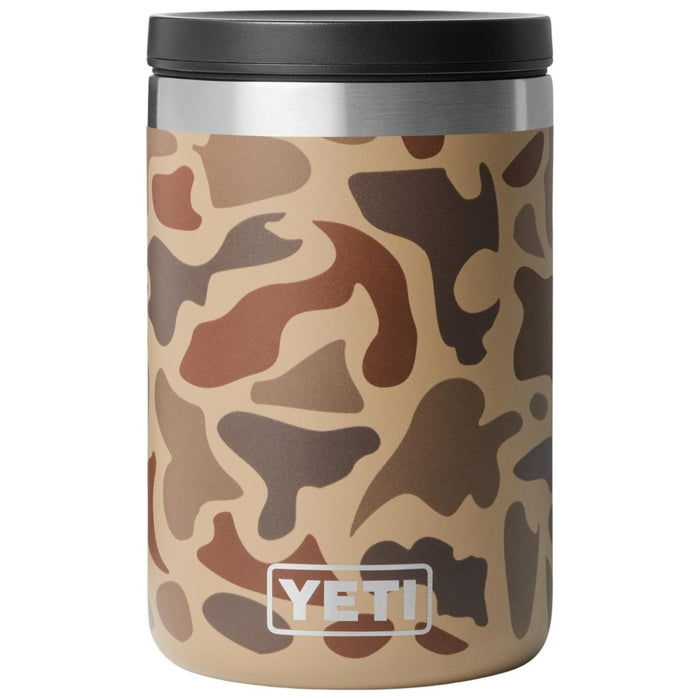YETI Rambler 16 oz Insulated Food Jar Wetlands Camo Image 01