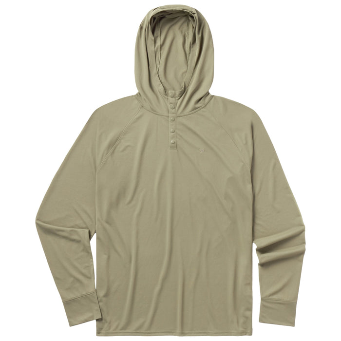 Duck Camp Men's DC Bug Screen First Layer Hoodie Sagebrush Image 01