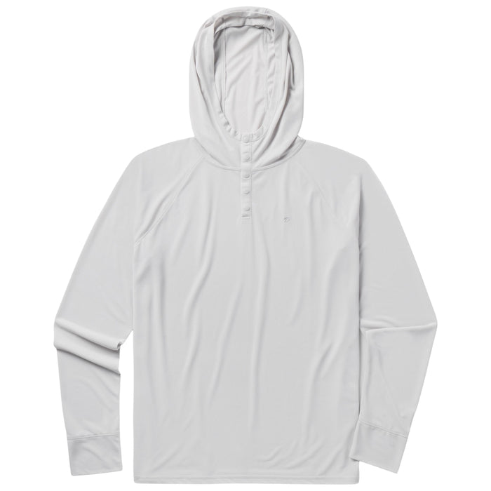 Duck Camp Men's DC Bug Screen First Layer Hoodie Silver King Image 01