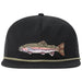 Duck Camp Rainbow Trout Grandpa Hat Black Image 01