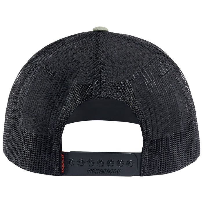 Grundens Fish Fearlessly Trucker Loden Image 02