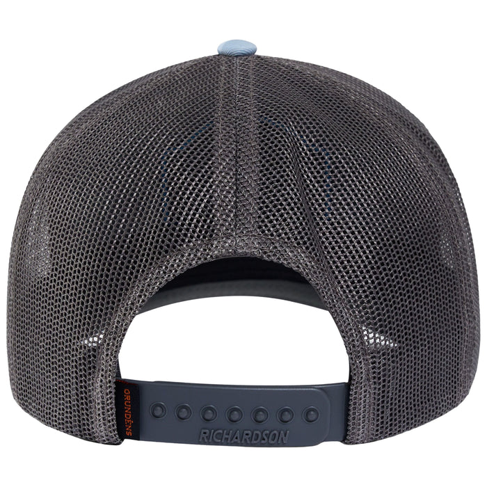Grundens Fish Fearlessly Trucker Salt Camo Image 02