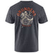 Grundens Men's Dead Reckoning SS T-Shirt Heather Charcoal Image 01