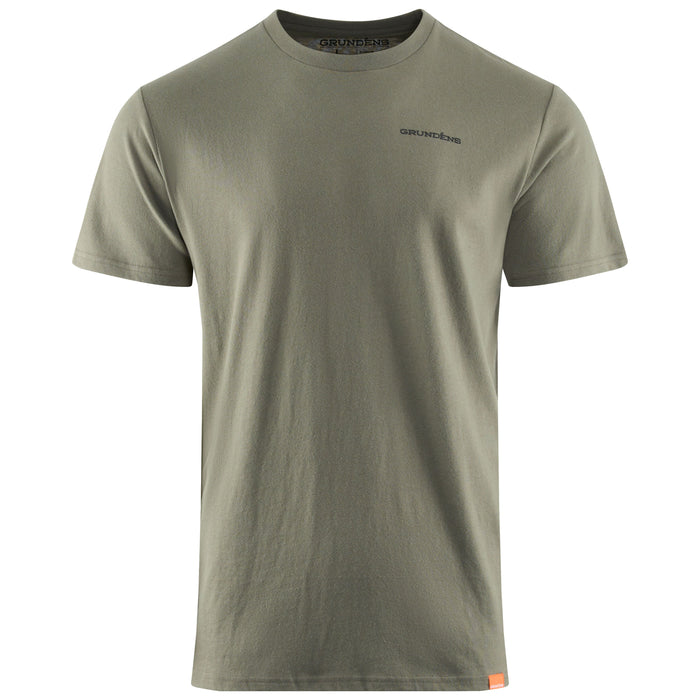 Grundens Men's DeadStick SS T-Shirt Forest Heather Image 02