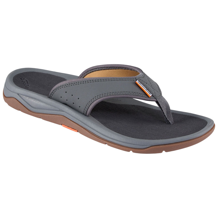 Grundens Men's Deck-Boss Sandal Smoke Image 01