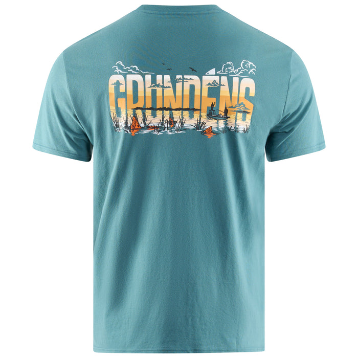 Grundens Men's Redfish Flats SS T-Shirt Urchin Image 01