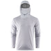Grundens Men's Tough Sun Masked Hoodie Mist Image 01