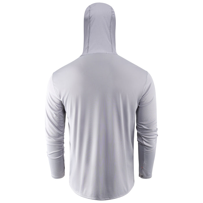 Grundens Men's Tough Sun Masked Hoodie Mist Image 02