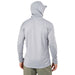 Grundens Men's Tough Sun Masked Hoodie Mist Image 09