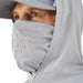 Grundens Men's Tough Sun Masked Hoodie Mist Image 12