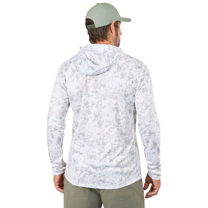 Grundens Men's Tough Sun Masked Hoodie Squall Camo Image 06