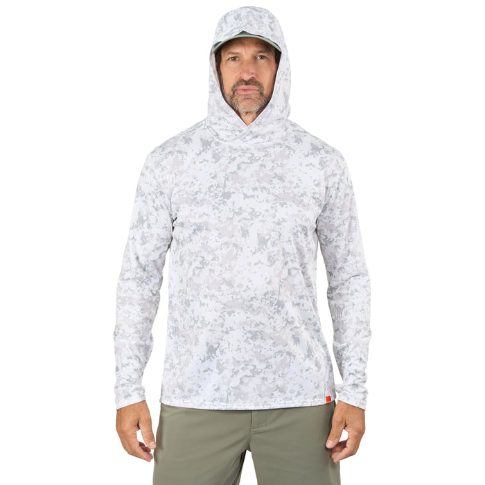 Grundens Men's Tough Sun Masked Hoodie Squall Camo Image 07