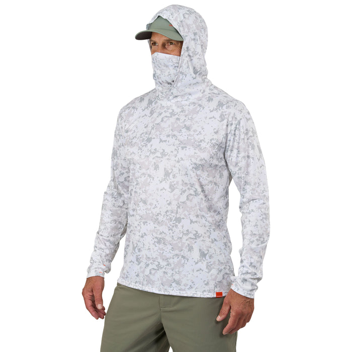 Grundens Men's Tough Sun Masked Hoodie Squall Camo Image 11