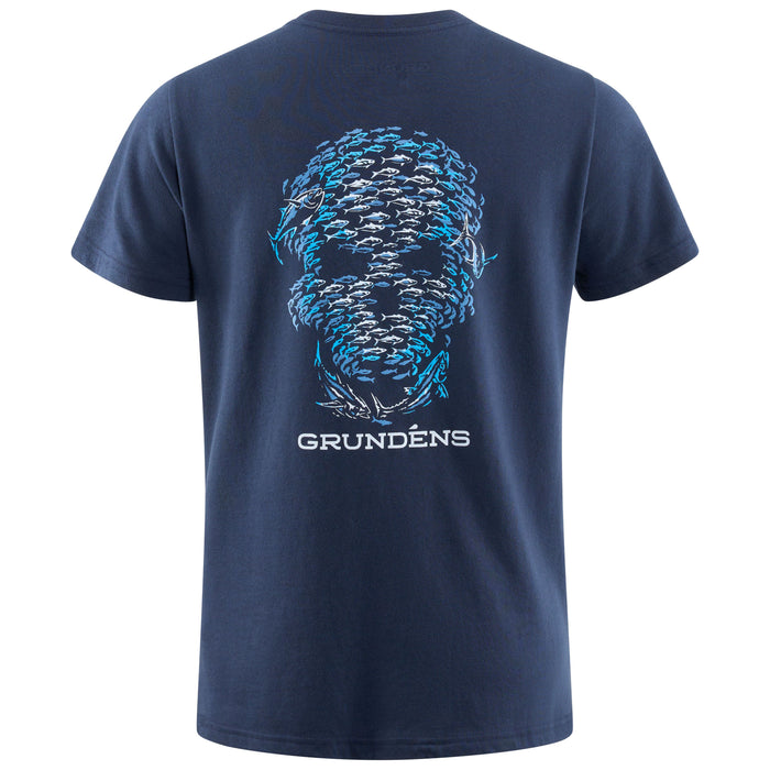 Grundens Women's Bait Ball SS T-Shirt Navy Image 01