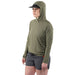 Grundens Women's Tough Sun Hoodie Forest Image 05