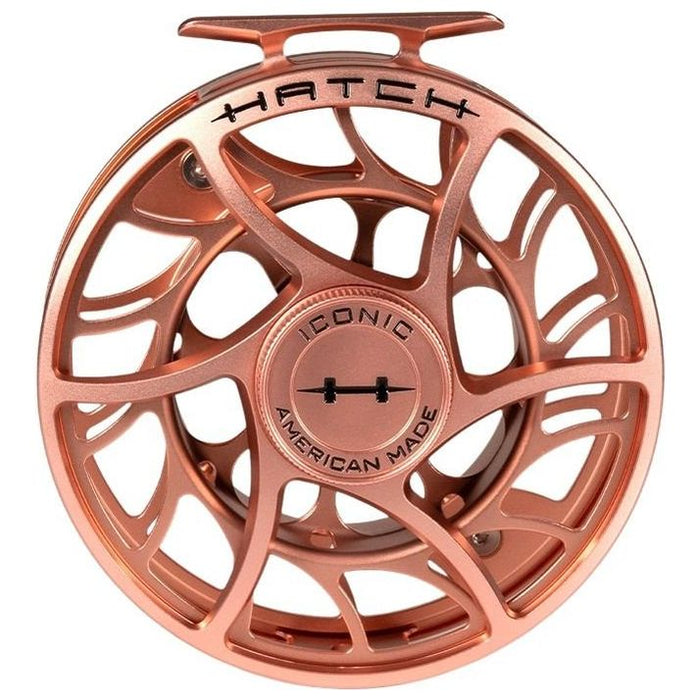 Hatch Custom Penny Dropper Iconic Large Arbor Fly Reel 11 Plus Copper / Black Image 01
