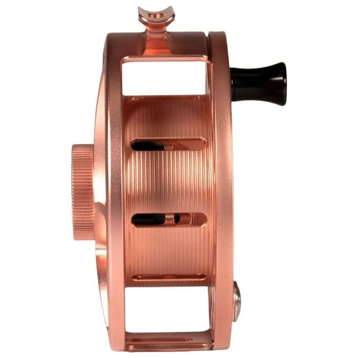 Hatch Custom Penny Dropper Iconic Large Arbor Fly Reel 11 Plus Copper / Black Image 05