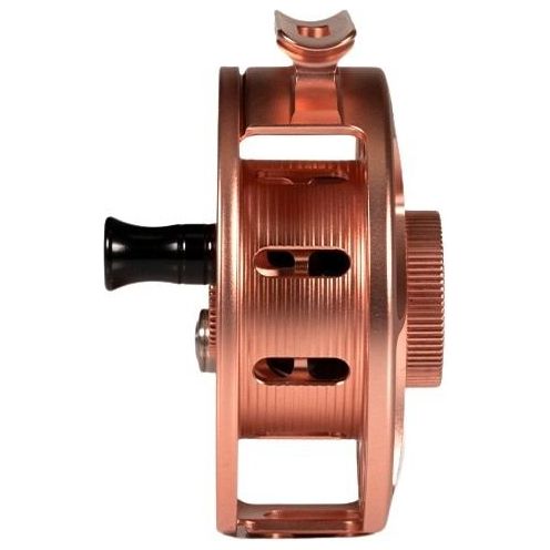 Hatch Custom Penny Dropper Iconic Large Arbor Fly Reel 3 Plus Copper / Black Image 03