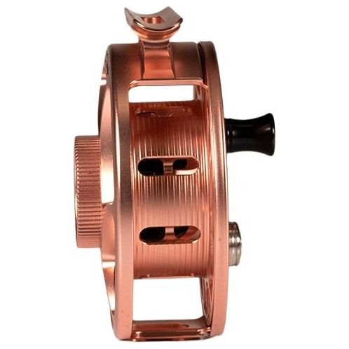 Hatch Custom Penny Dropper Iconic Large Arbor Fly Reel 3 Plus Copper / Black Image 05